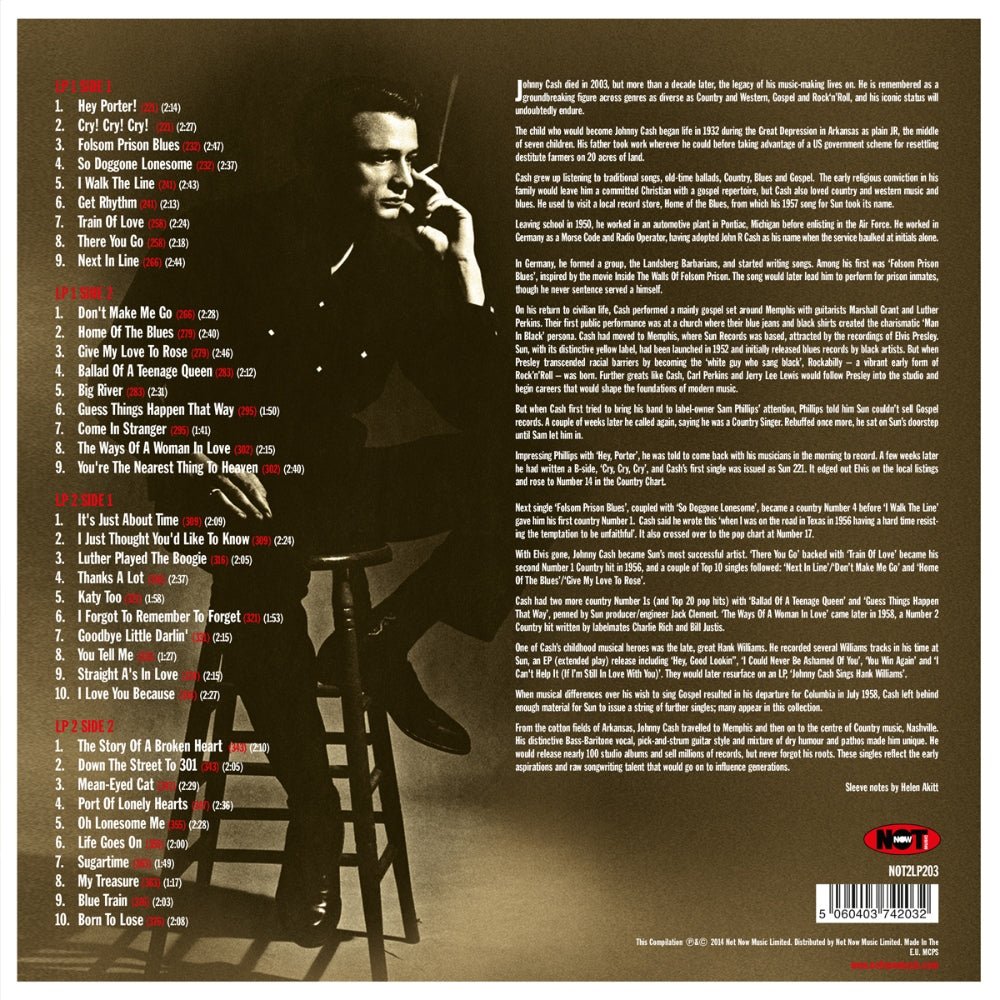 The Sun Singles Collection - Johnny Cash - metafield_custom.product_key_info -  - The Vinyl Store