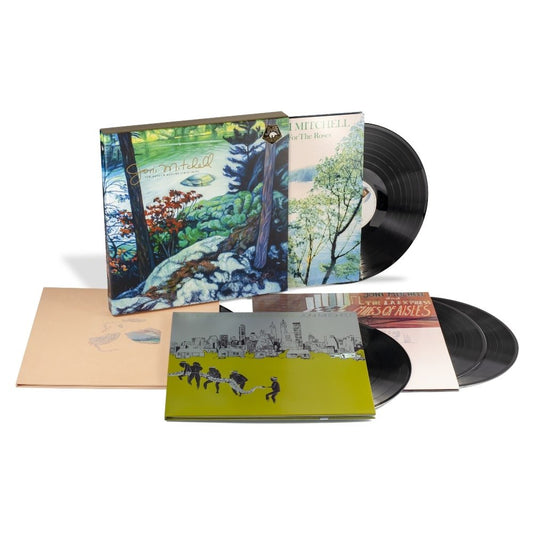 The Asylum Albums, Part I (1972 - 1975) Compilation - Joni Mitchell - 5lp - 603497841356 - The Vinyl Store