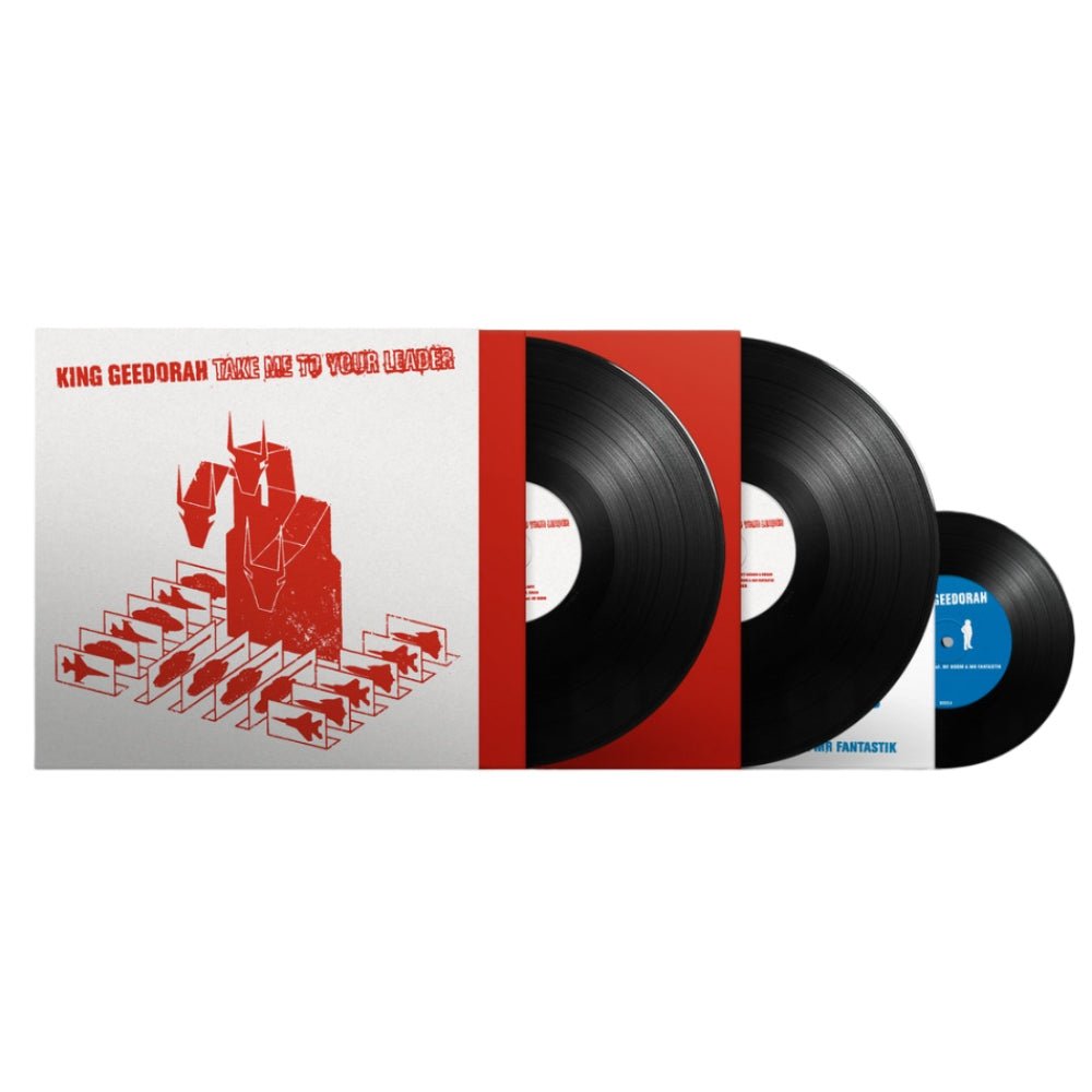 Take Me To Your Leader + Anti - Matter 7” - King Geedorah - metafield_custom.product_key_info - 5054429172607 - The Vinyl Store