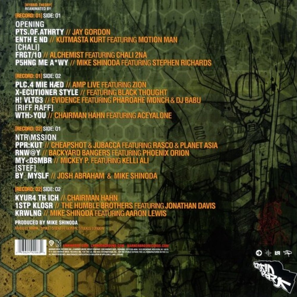 Reanimation - Linkin Park - metafield_custom.product_key_info - 093624920830 - The Vinyl Store