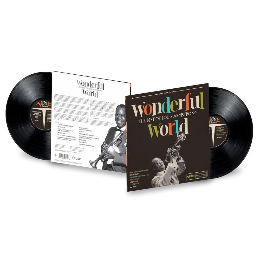 Wonderful World: The Best Of Louis Armstrong - Louis Armstrong - metafield_custom.product_key_info -  - The Vinyl Store