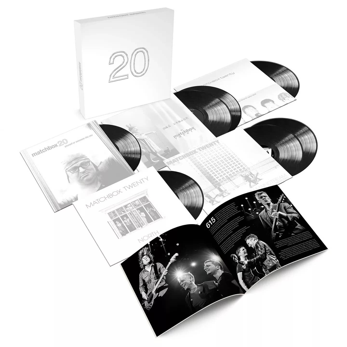 20 (Compilation) - Matchbox Twenty - 7lp - 075678655883 - The Vinyl Store