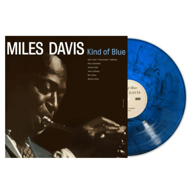 Miles Davis - Kind Of Blue - Miles Davis - Blue Marbled Coloured Vinyl ...