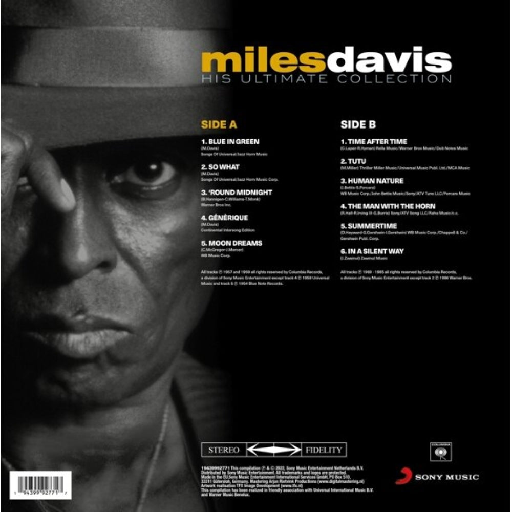 His Ultimate Collection - Miles Davis - metafield_custom.product_key_info - 194399927717 - The Vinyl Store