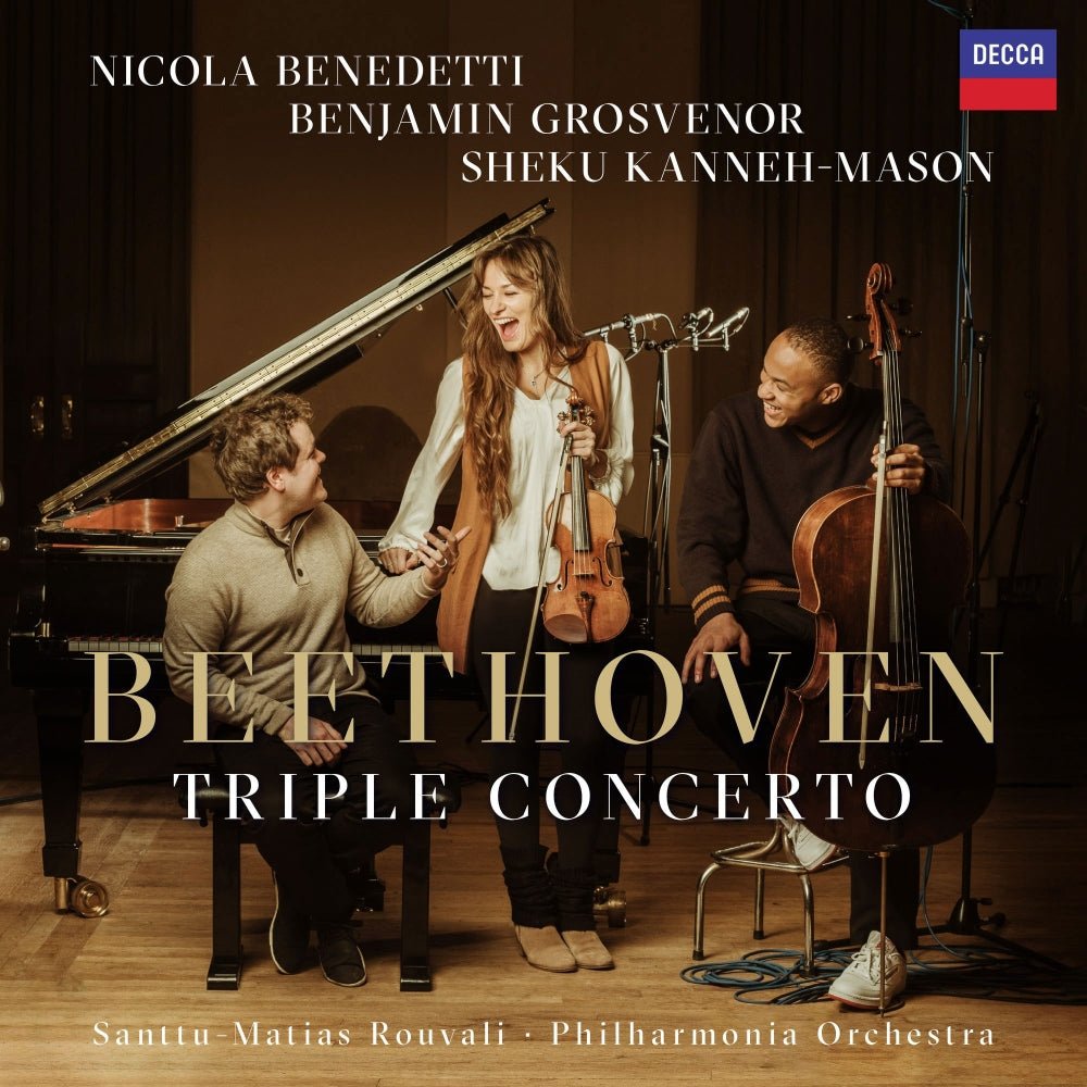 Beethoven: Triple Concerto Op 56 - Nicola Benedetti, Sheku Kanneh-Mason, Benjamin Grosvenor - metafield_custom.product_key_info - 028948701100 - The Vinyl Store