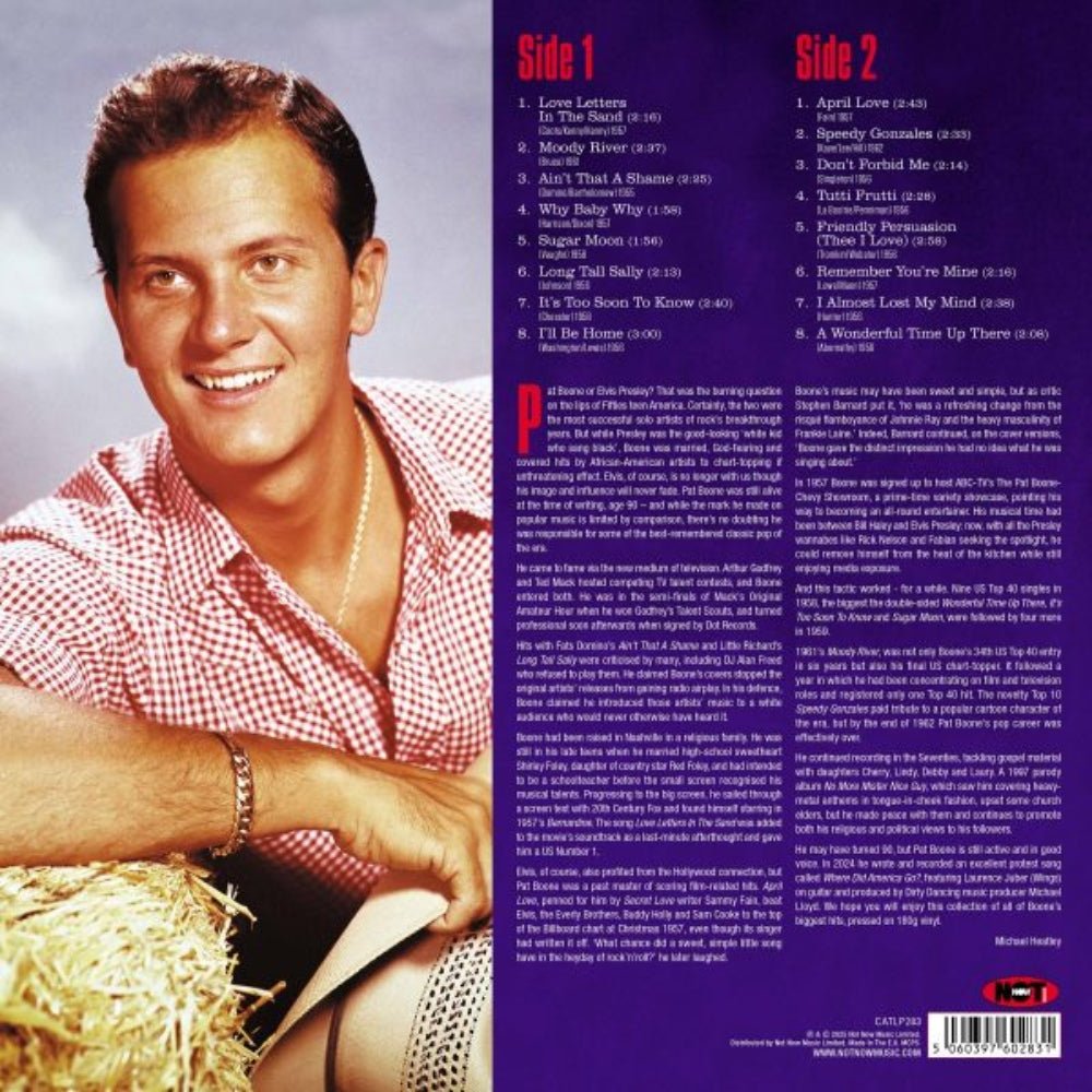 Very Best Of Pat Boone - Pat Boone - lp -  - The Vinyl Store