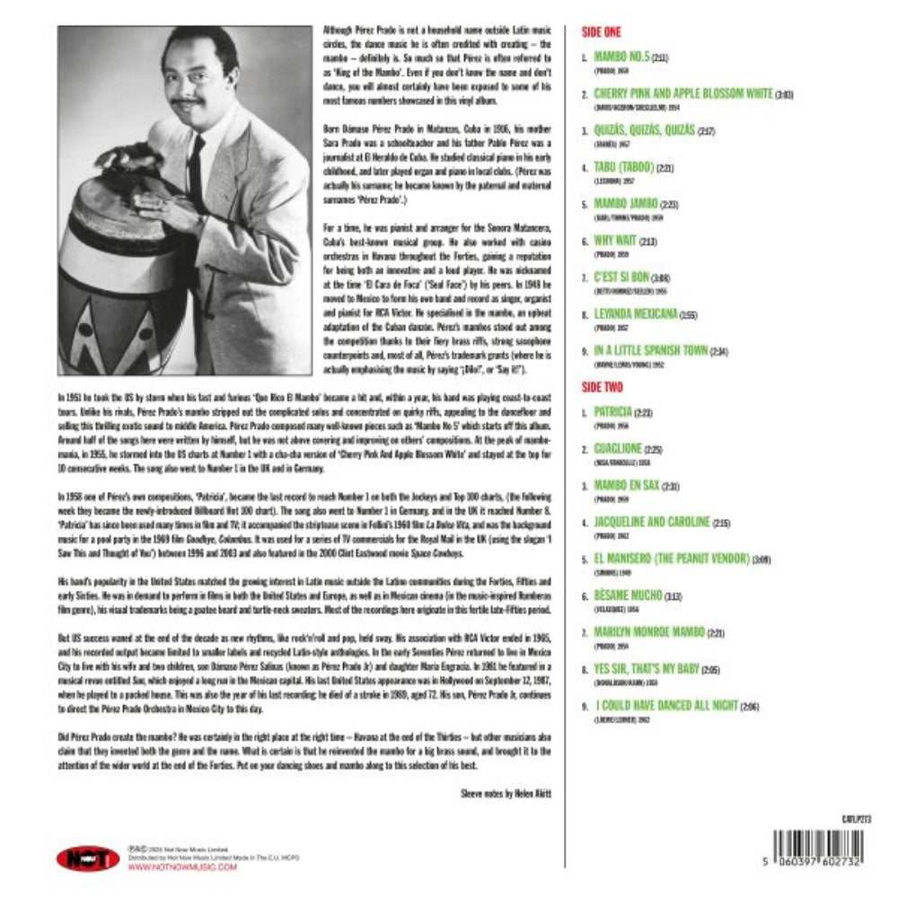 King Of The Mambo - Perez Prado - lp -  - The Vinyl Store