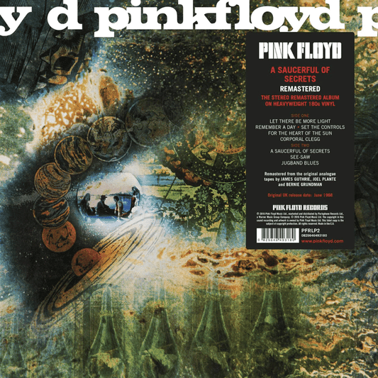 A Saucerful of Secrets - Pink Floyd - metafield_custom.product_key_info -  - The Vinyl Store