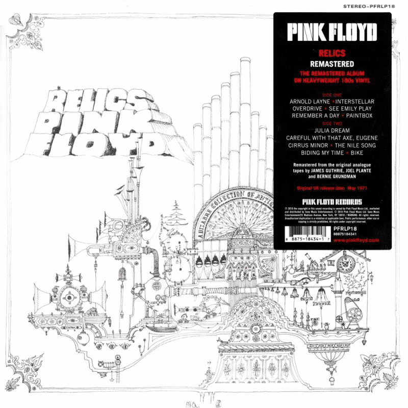 Relics (Compilation) - Pink Floyd - lp - 888751843417 - The Vinyl Store