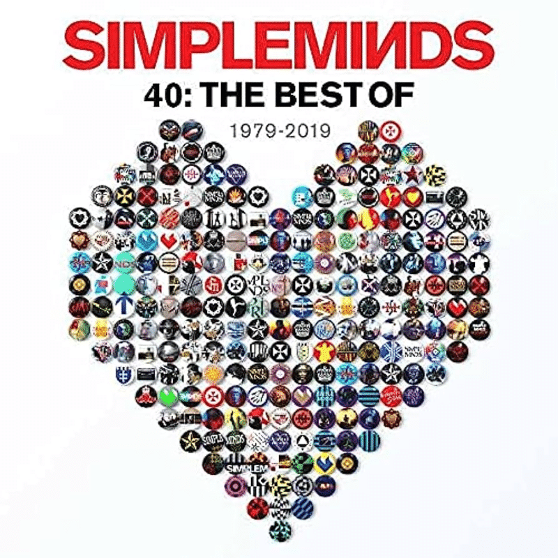 Forty: The Best Of 1979 - 2019 (Compilation) - Simple Minds - 2lp - 602577998881 - The Vinyl Store
