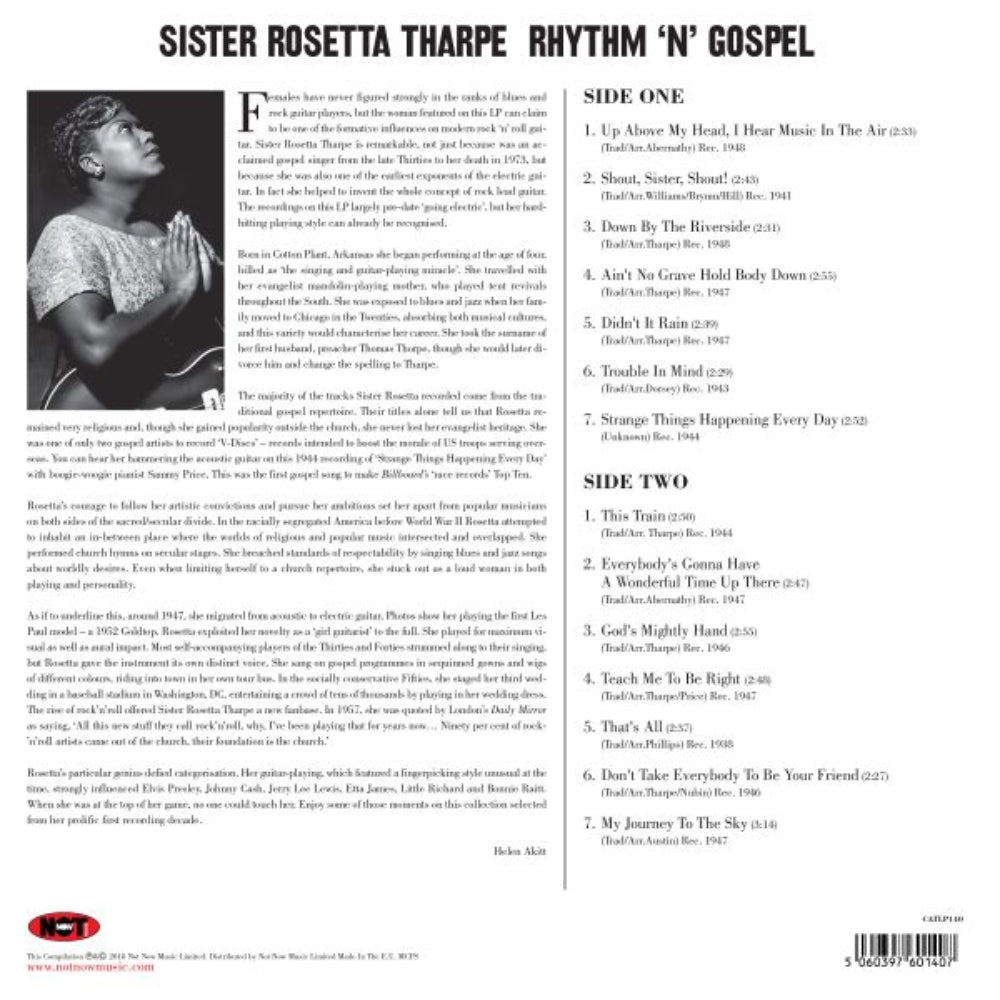 Rhythm 'N' Gospel - Sister Rosetta Tharpe - metafield_custom.product_key_info -  - The Vinyl Store