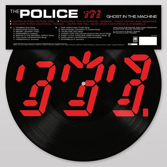 Ghost In The Machine - The Police - lp - 602445732487 - The Vinyl Store
