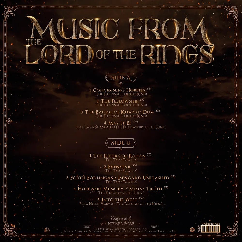 Music From The Lord of The Rings - The City Of Prague Philharmonic Orchestra - metafield_custom.product_key_info - 3760300317532 - The Vinyl Store