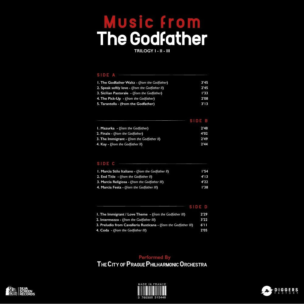 The Godfather Trilogy - The City Of Prague Philharmonic Orchestra - metafield_custom.product_key_info - 3760300315446 - The Vinyl Store