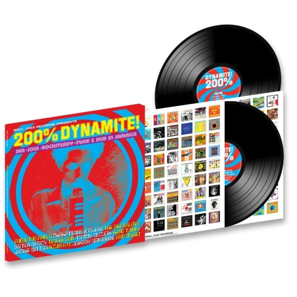200% Dynamite! Ska, Soul, Rocksteady, Funk & Dub in Jamaica - Various Artists - metafield_custom.product_key_info - 5026328605173 - The Vinyl Store