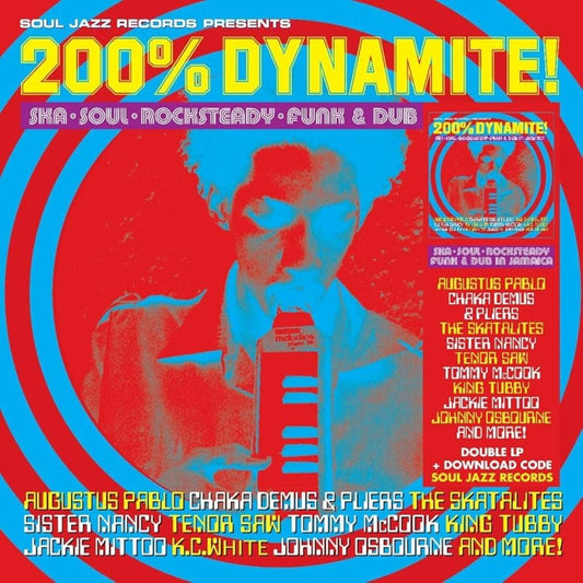 200% Dynamite! Ska, Soul, Rocksteady, Funk & Dub in Jamaica - Various Artists - metafield_custom.product_key_info - 5026328605173 - The Vinyl Store