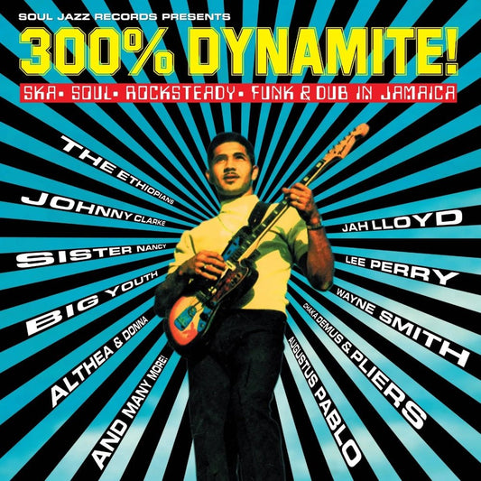 300% Dynamite! Ska, Soul, Rocksteady, Funk & Dub in Jamaica - Various Artists - metafield_custom.product_key_info - 5026328405438 - The Vinyl Store