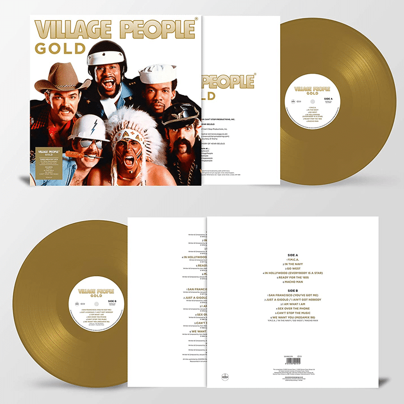 Gold - Greatest Hits - Village People - metafield_custom.product_key_info -  - The Vinyl Store