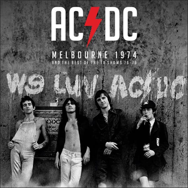 AC/DC - Melbourne 1974 & The TV Collection - AC/DC - White/Red Splatter ...