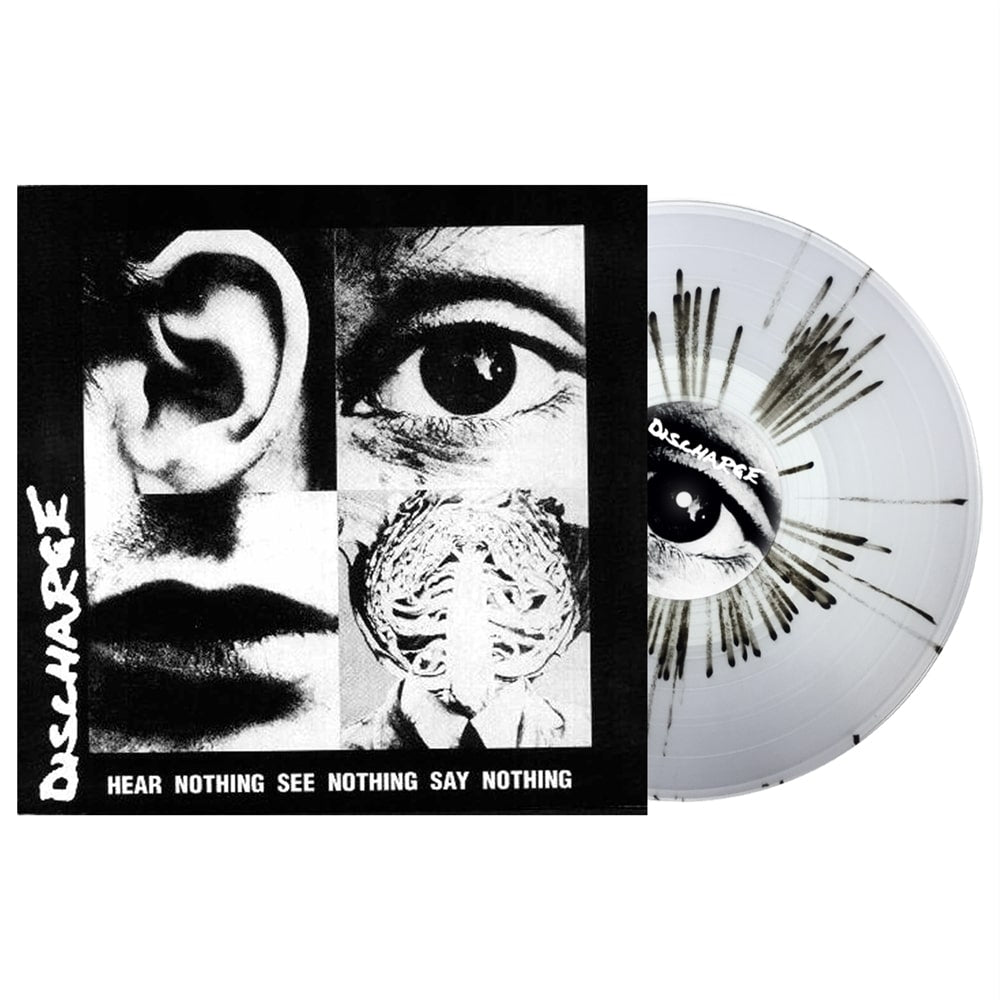 Hear Nothing See Nothing Say Nothing - Discharge - metafield_custom.product_key_info -  - The Vinyl Store