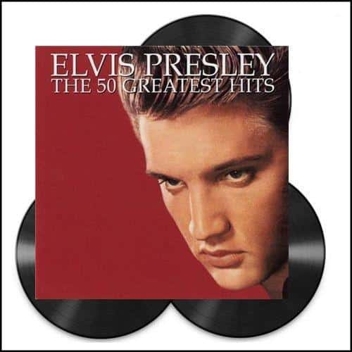 The 50 Greatest Hits - Elvis Presley - 3lp - 886976399016 - The Vinyl Store