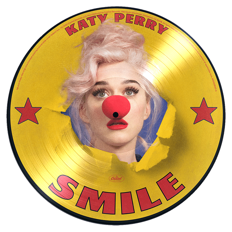 Smile - Katy Perry - metafield_custom.product_key_info -  - The Vinyl Store